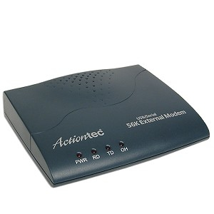 What is the function of a modem?