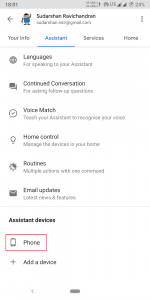 disable Google Assistant